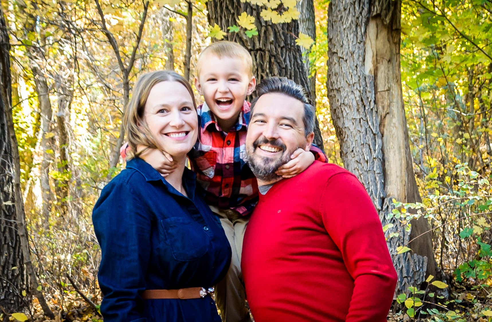 Family outdoors